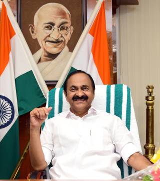 വി.ഡി. സതീശന്റെ സത്യപ്രതിജ്ഞാ ചടങ്ങ്